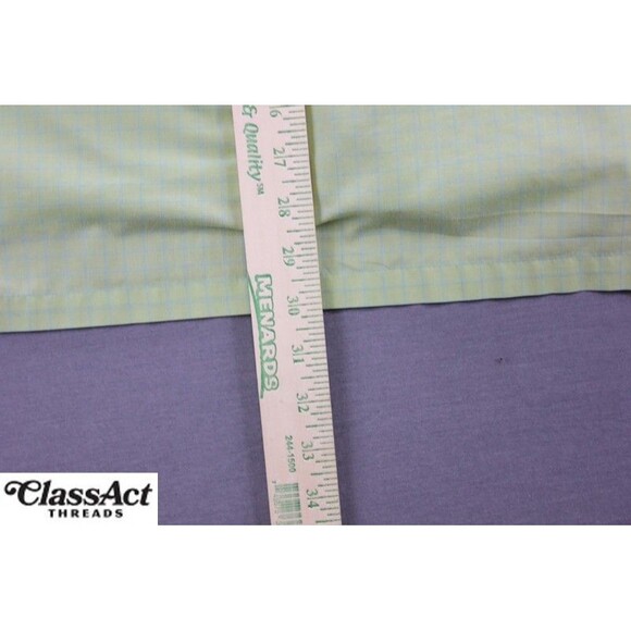 Patagonia Island Hopper Shirt Mens Long Sleeved Vented Fishing Green Checked XXL - Picture 9 of 13